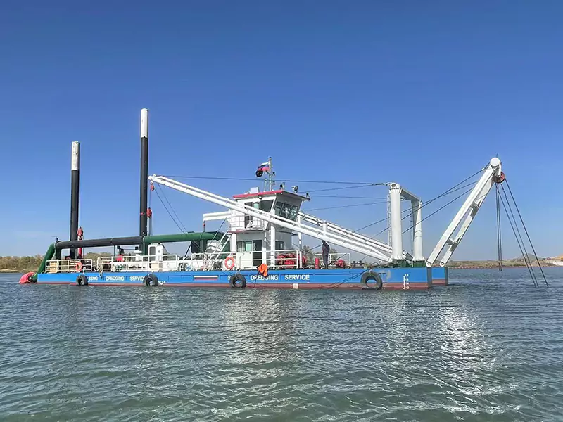 Kuttersugemaskine - et kraftfuldt værktøj til effektiv klippebrydning og siltfjernelse.